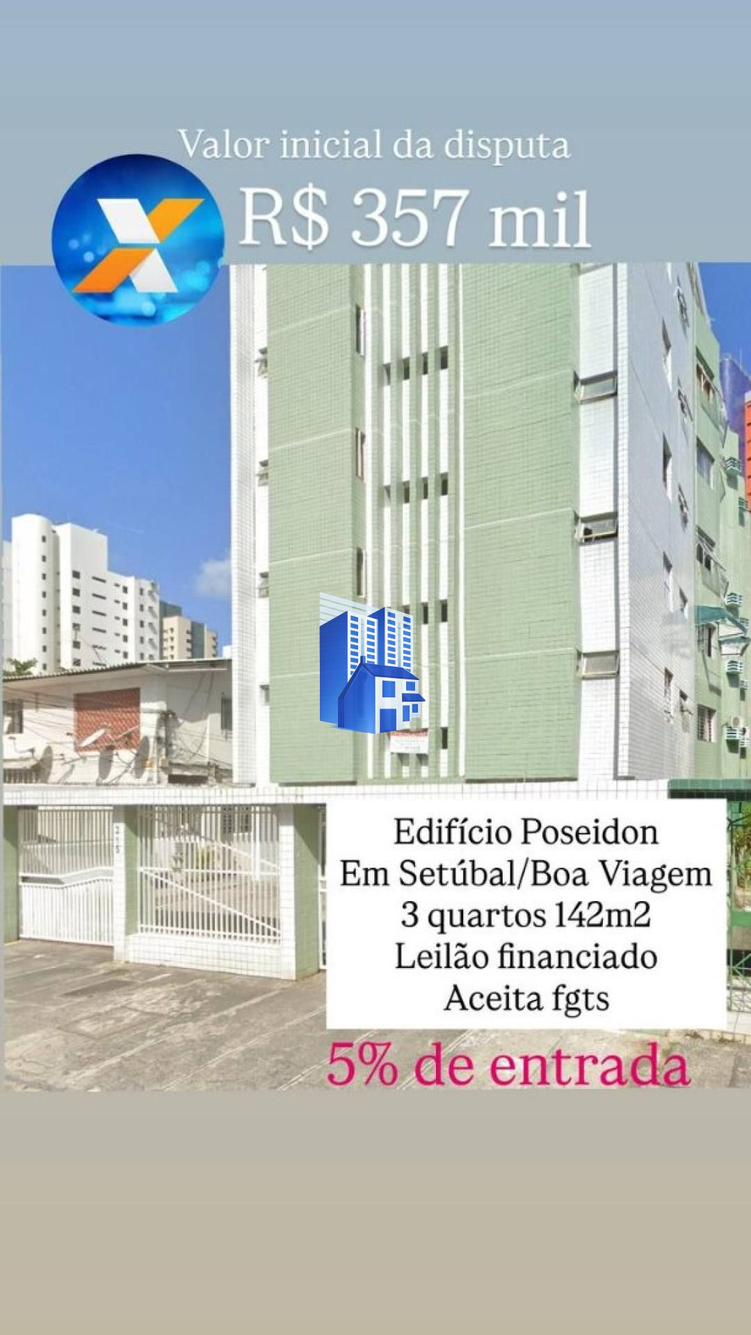 LEILÃO EDIFICIO POSEIDON