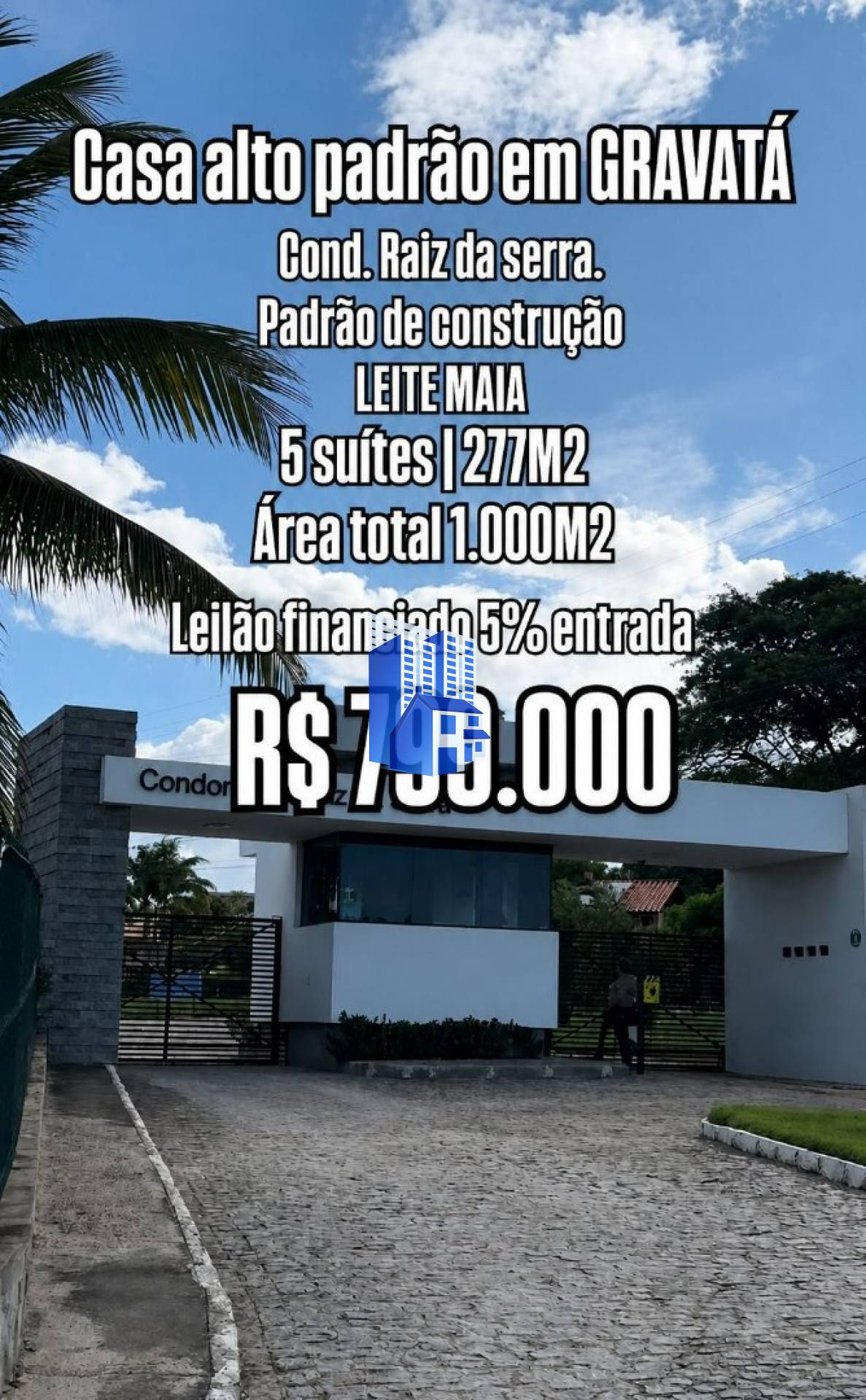 Casa Alto Padrão Gravata