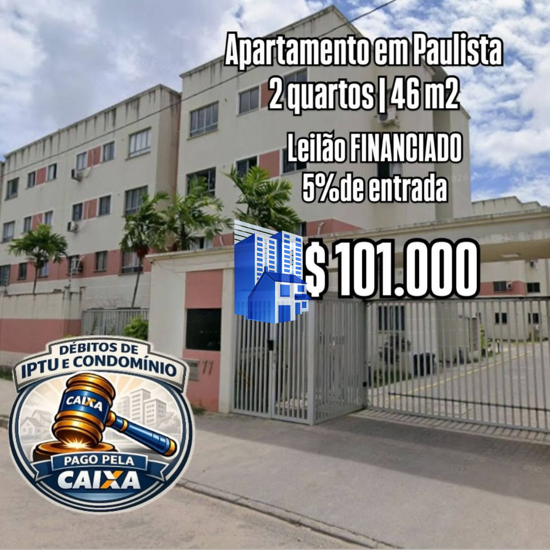 Apartamento em Nossa Senhora Do Ó