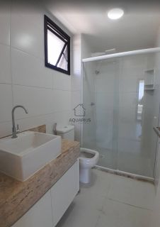 Quarto e sala com super varanda e vista mar