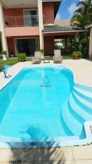 Casa de Condomínio Para Vender com 4 quartos 3 suítes no bairro Barra do Jacuípe em Camaçari