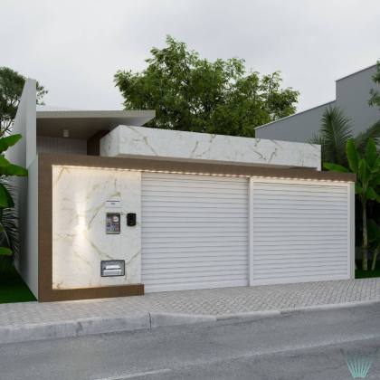 Casa em construção, financiável. Com: 3 quartos, 1 suíte, e 2 banheiros, acabamento sofisticado. No Bairro Marianga(Chiara).