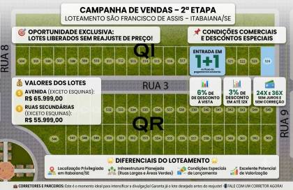 Lotes em frente ao Shopping Peixoto, lançamento