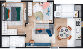 Apartamento Novo à Venda no Bravo Residence | Pinhais/PR