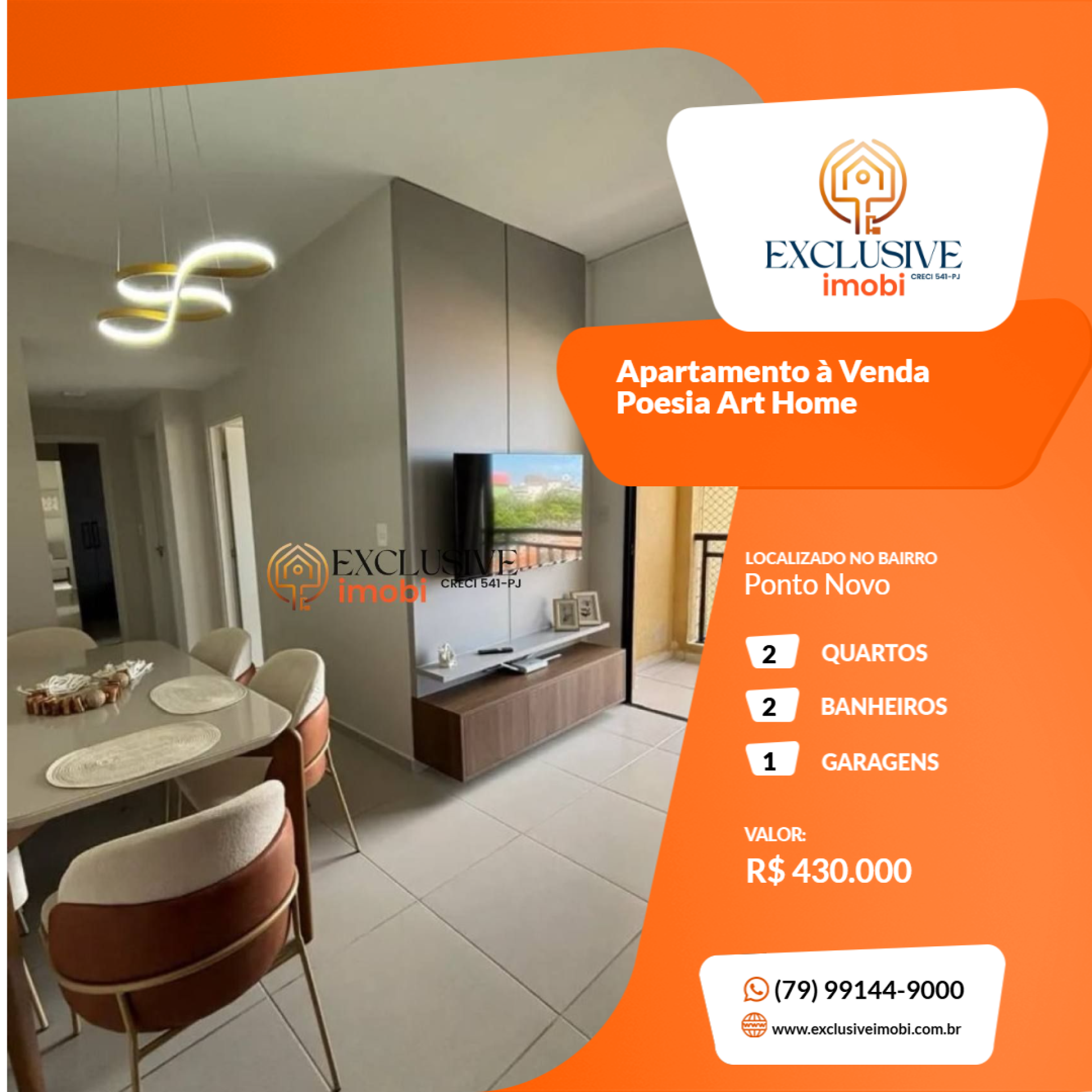 Apartamento à Venda Poesia Art Home