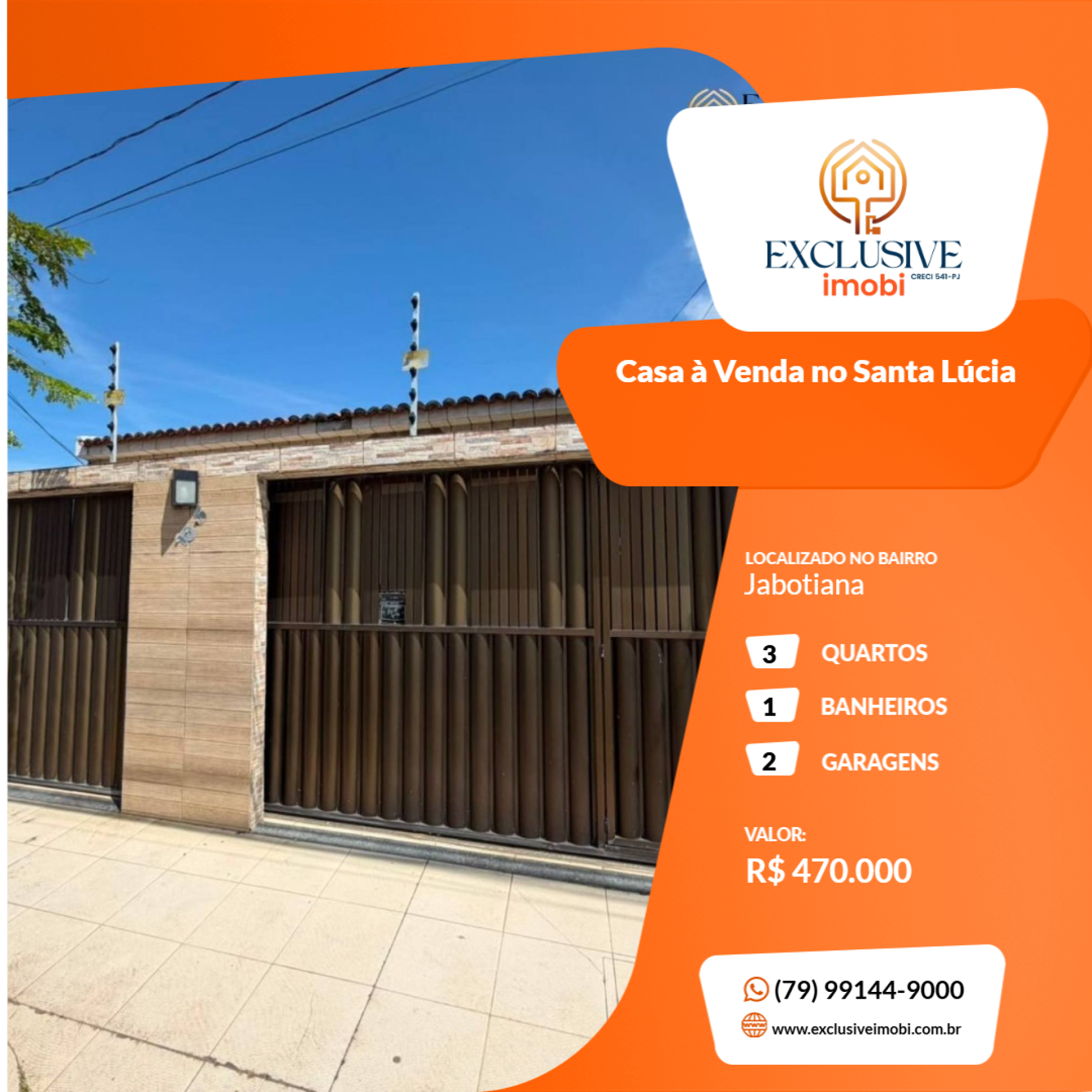 Casa à Venda no Santa Lúcia