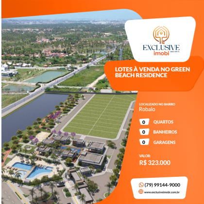 LOTES À VENDA NO GREEN BEACH RESIDENCE