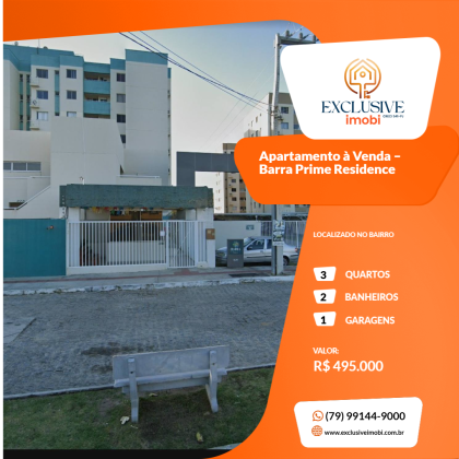 Apartamento à Venda – Barra Prime Residence
