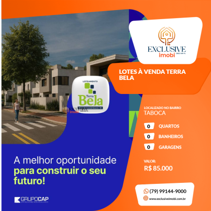LOTES À VENDA TERRA BELA