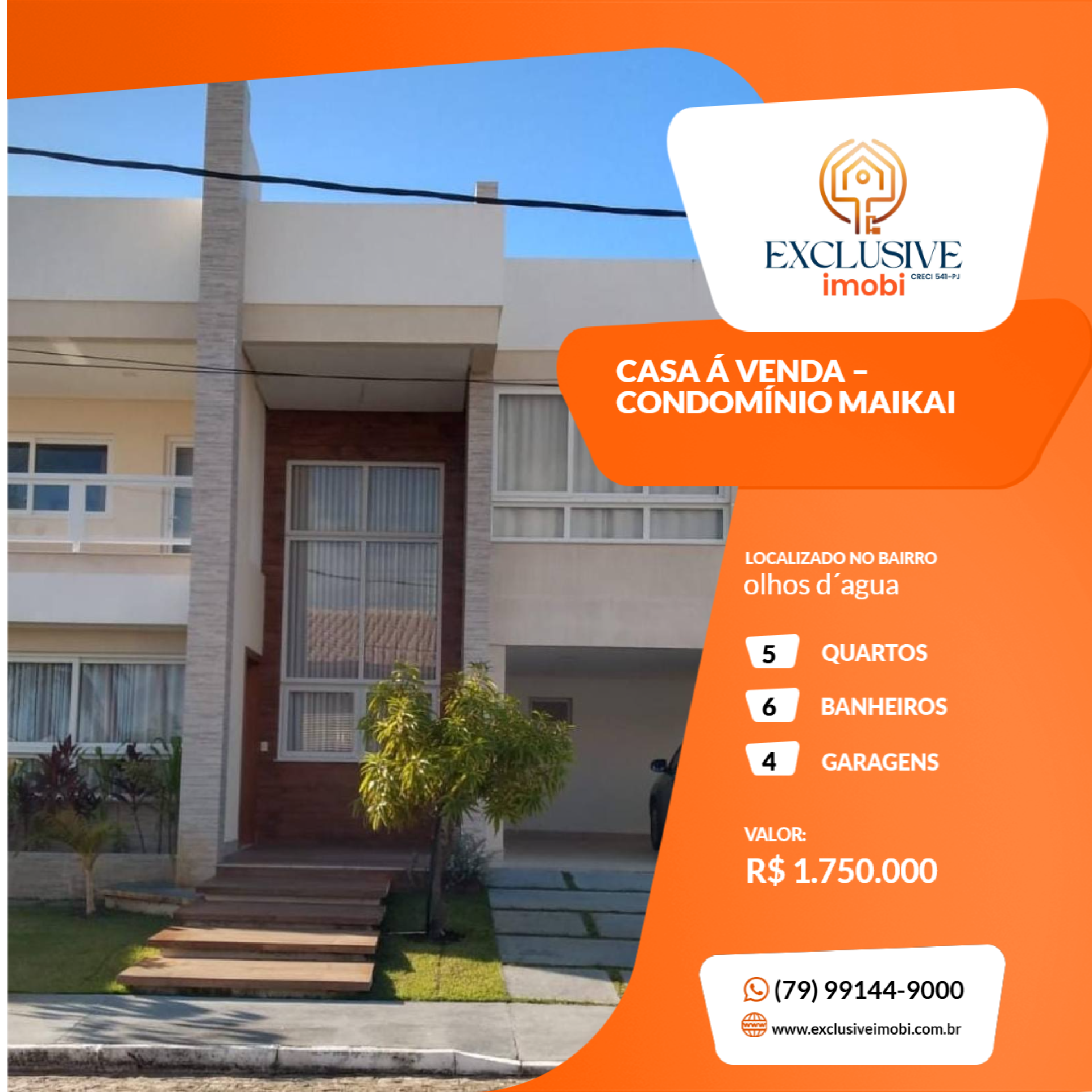 ALUGO CASA NO CONDOMÍNIO MAIKAI [DUPLICADO]
