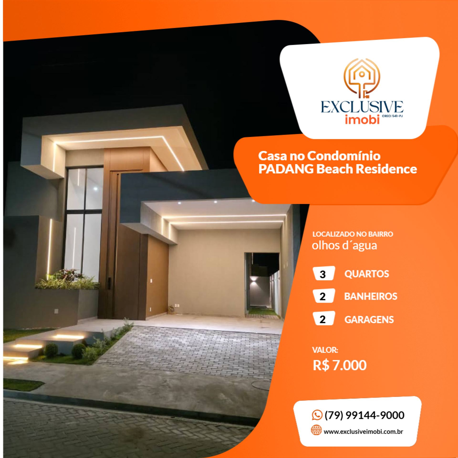 Casa no Condomínio PADANG Beach Residence [DUPLICADO]