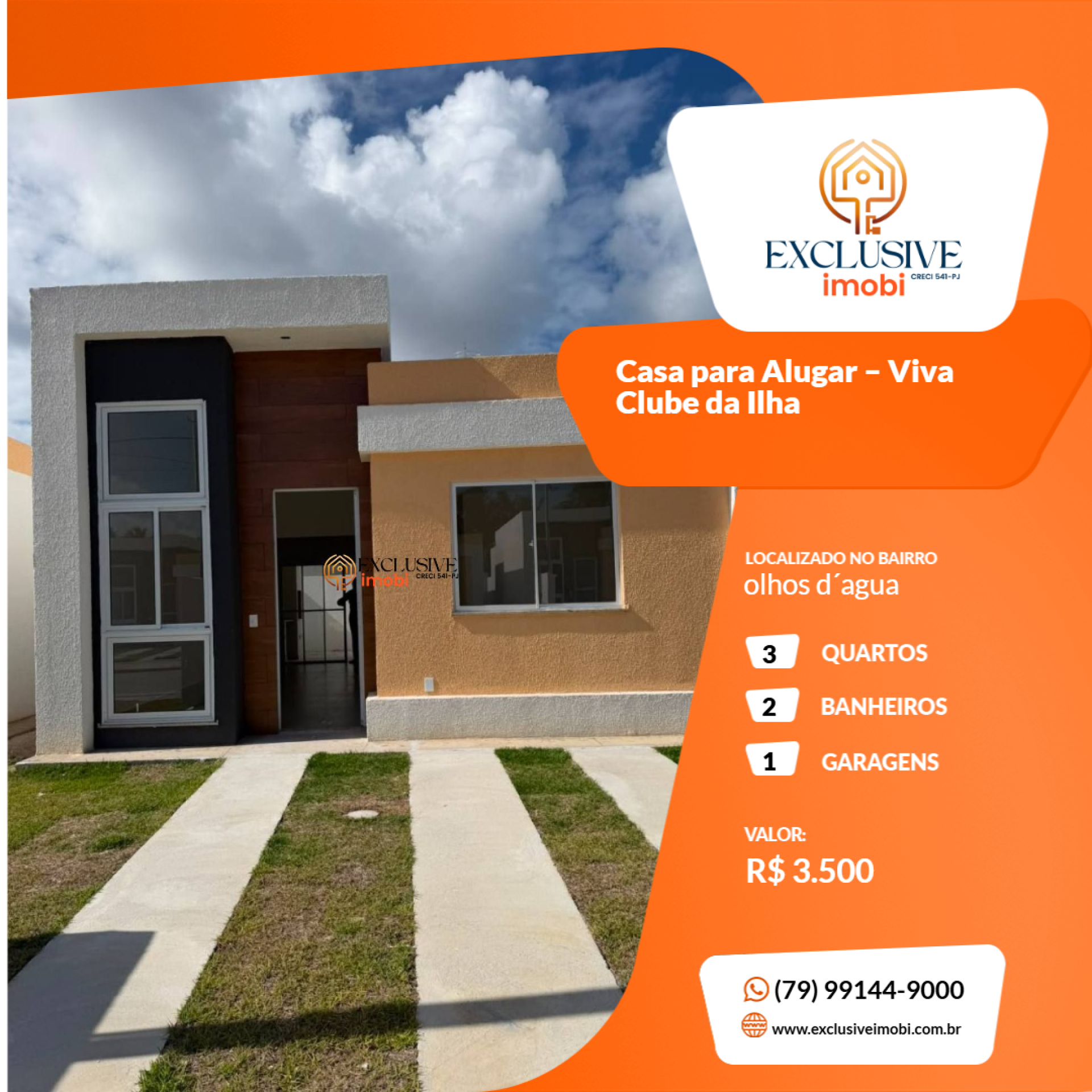 Casa para Alugar – Viva Clube da Ilha