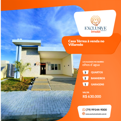 Casa Térrea à venda no Villaredo