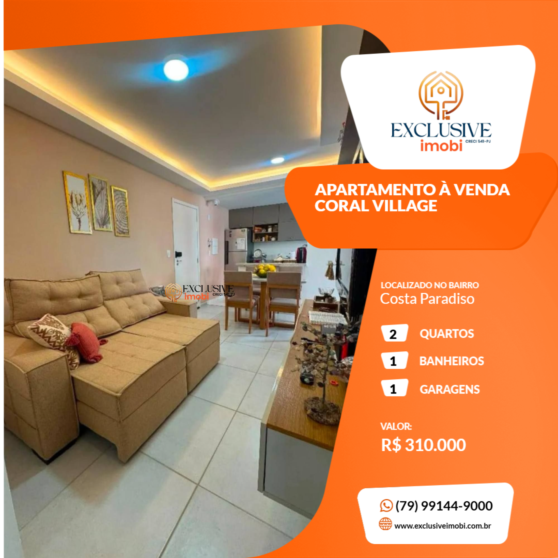 APARTAMENTO À VENDA CORAL VILLAGE
