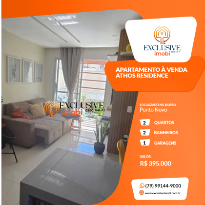 APARTAMENTO À VENDA  ATHOS RESIDENCE