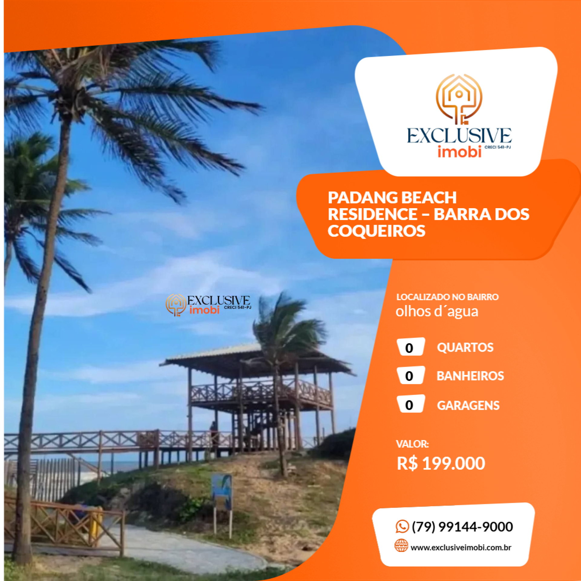 PADANG BEACH RESIDENCE – BARRA DOS COQUEIROS