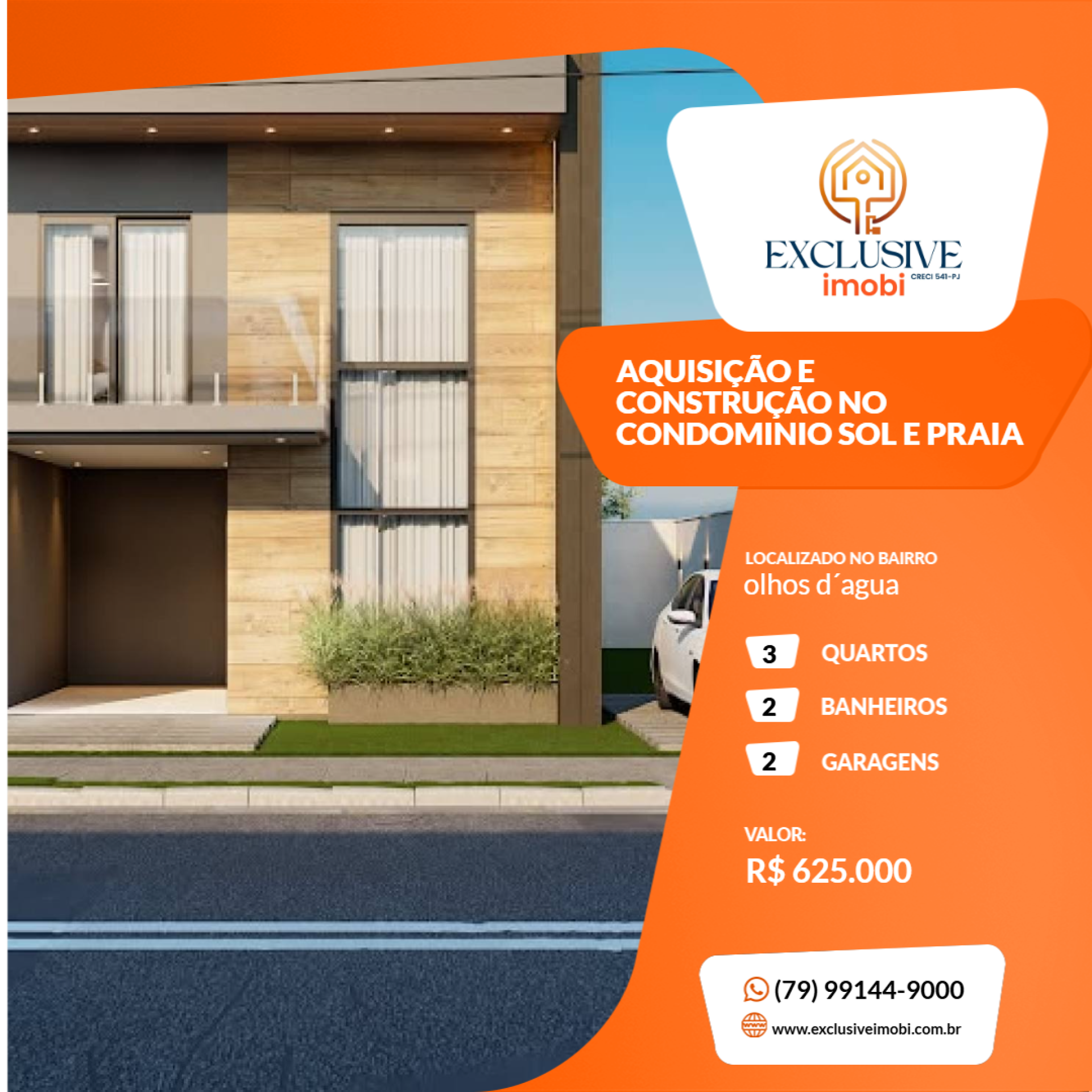 AQUISIÇÃO E CONSTRUÇÃO NO CONDOMINIO SOL E PRAIA