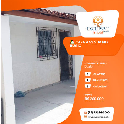 ? CASA À VENDA NO BUGIO