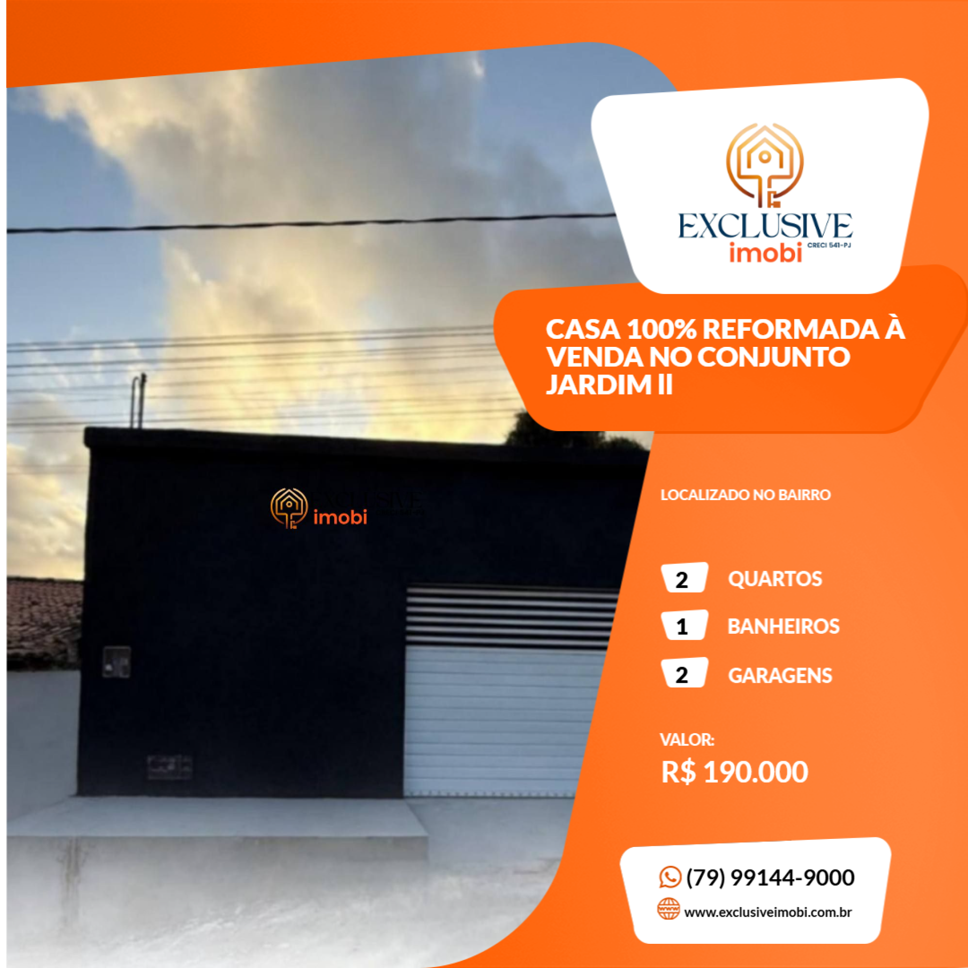 CASA 100% REFORMADA À VENDA NO CONJUNTO JARDIM ll