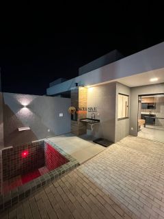 Casa com Piscina 3/4 R$390mil