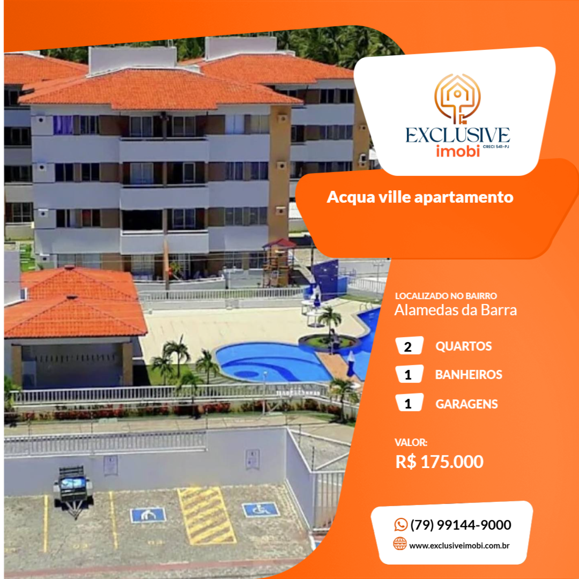 Acqua ville apartamento