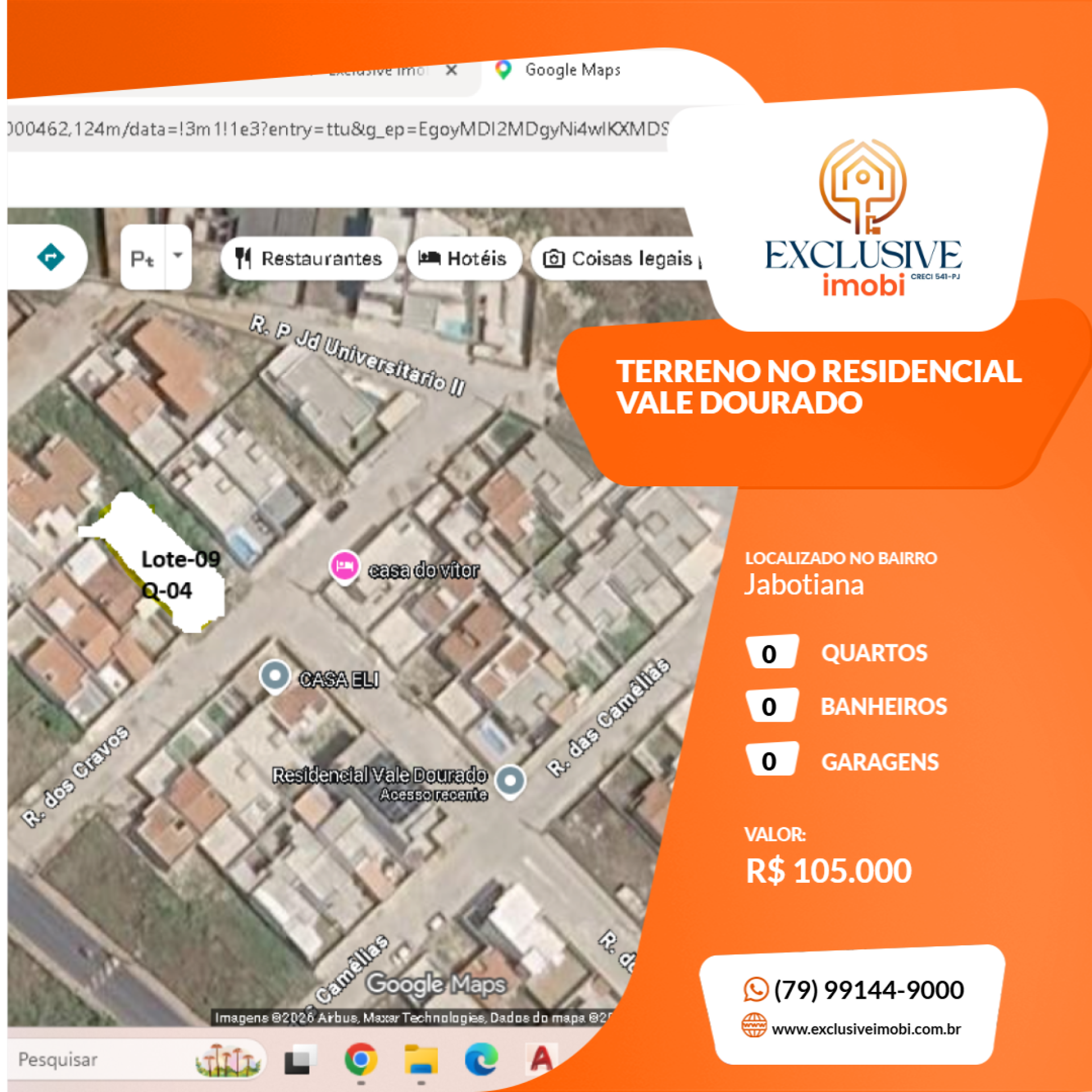 TERRENO NO RESIDENCIAL VALE DOURADO