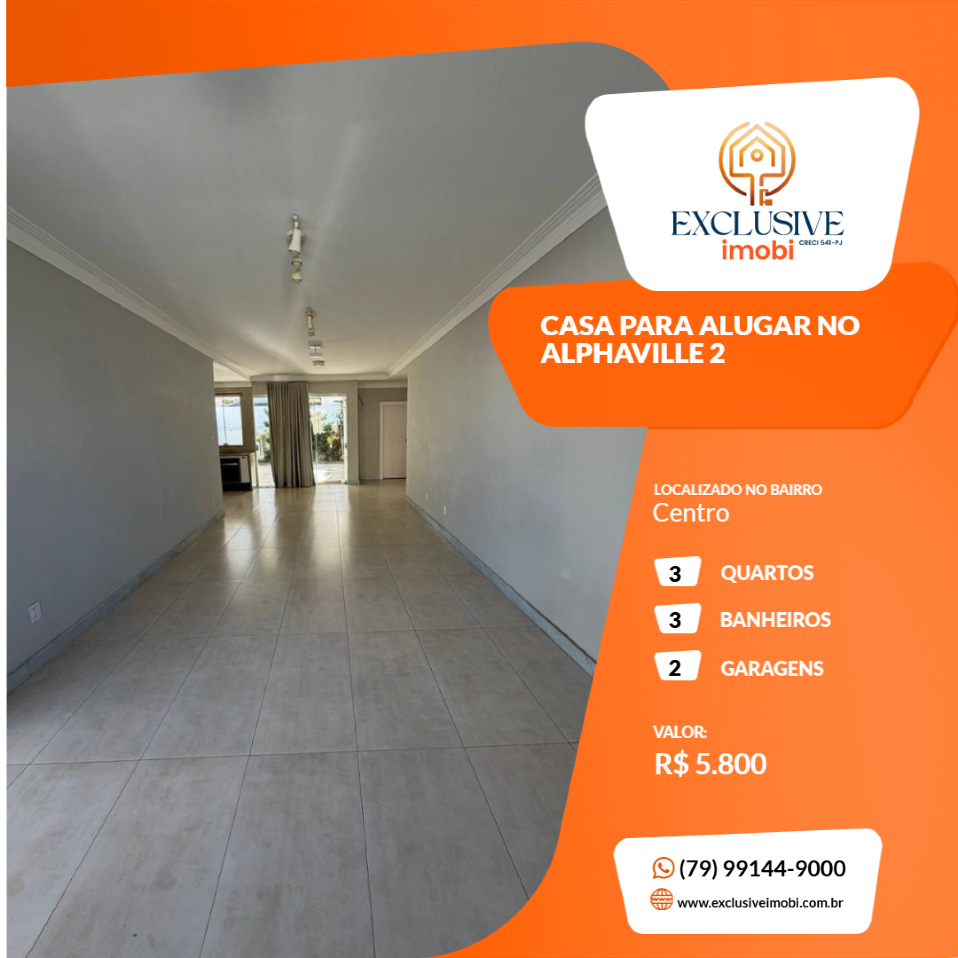 CASA PARA ALUGAR NO ALPHAVILLE 2