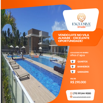 VENDO LOTE NO VILA ALMARE – EXCELENTE OPORTUNIDADE!