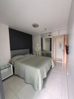Apartamento 1 Quarto com Suíte | Ondina | Andar Alto, Vista Livre