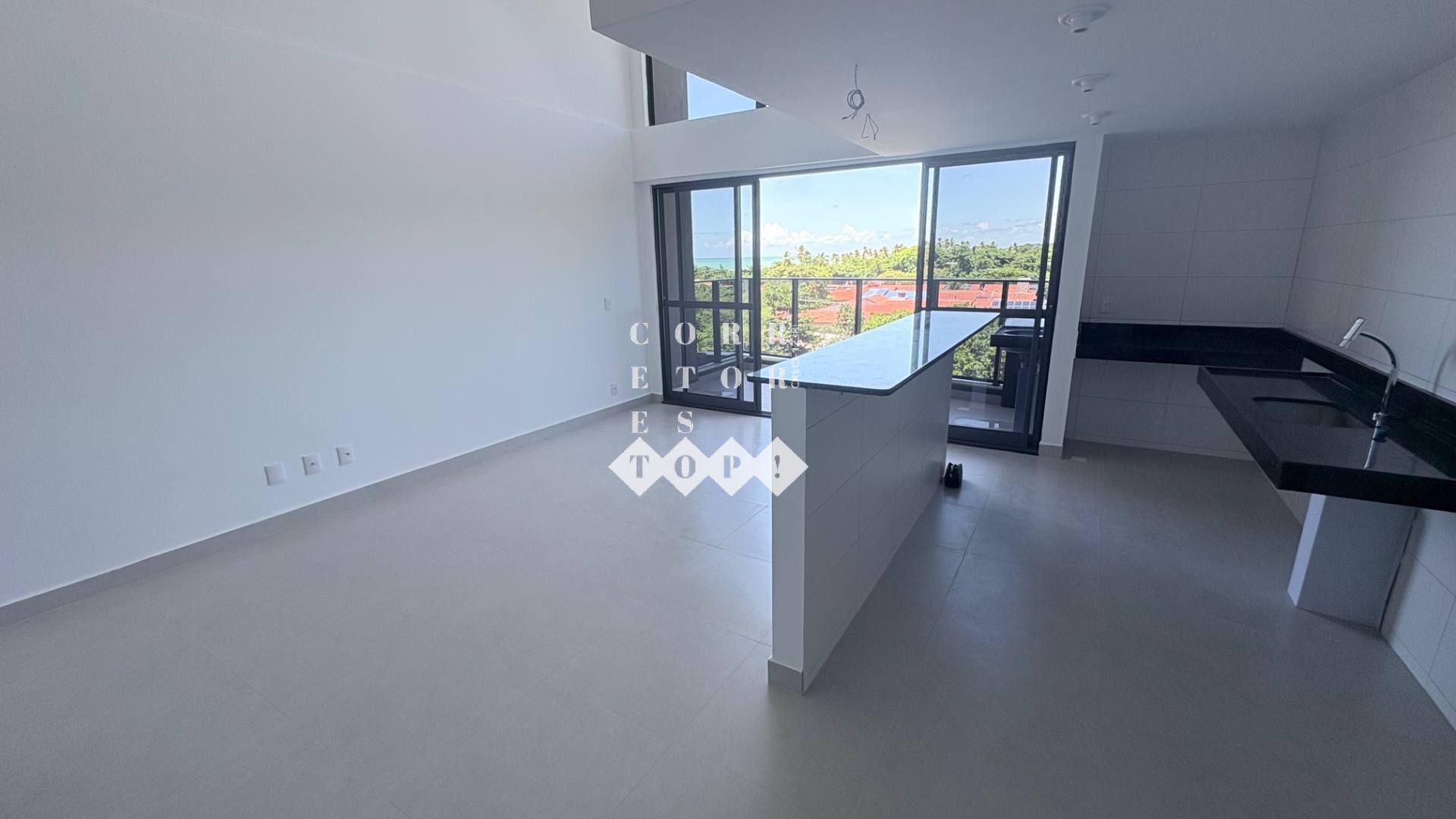 Duplex pé na areia