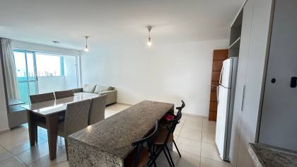 Apartamento MOBILIADO condomínio clube no coração do Bessa. em João Pessoa