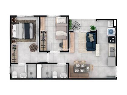 Apartamento no Cond. Alegro Montenegro - Tapanã (Icoaraci) - Belém/PA