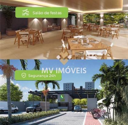 Apartamento no Condomínio em Lançamento Parque das Águas -  Augusto Montenegro - Belém/PA