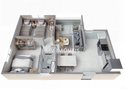 Apartamento no Cond. Village Natureza - Coqueiro - Belém/Pará