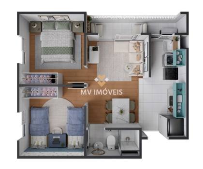 Apartamento no Res. Elevare Vitória - Águas Lindas - Ananindeua/PA
