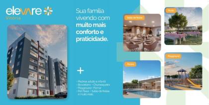 Apartamento no Res. Elevare Vitória - Águas Lindas - Ananindeua/PA