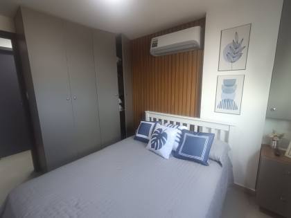 Apartamento na praia do poço