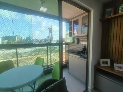 Apartamento na praia do poço