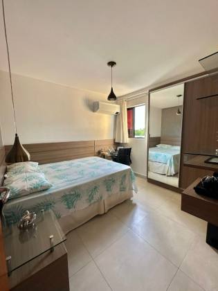 Apartamento mobiliado à venda com 3 quartos, 3 suítes e 2 vagas no Jardim Oceania - João Pessoa/PB