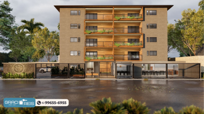 Apartamento à venda no Via Mares, Marechal Deodoro/AL – R$ 370.370