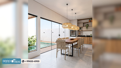 Casa à venda no Lagos do Francês Alfa, Marechal Deodoro: 3 quartos, 2 suítes e piscina