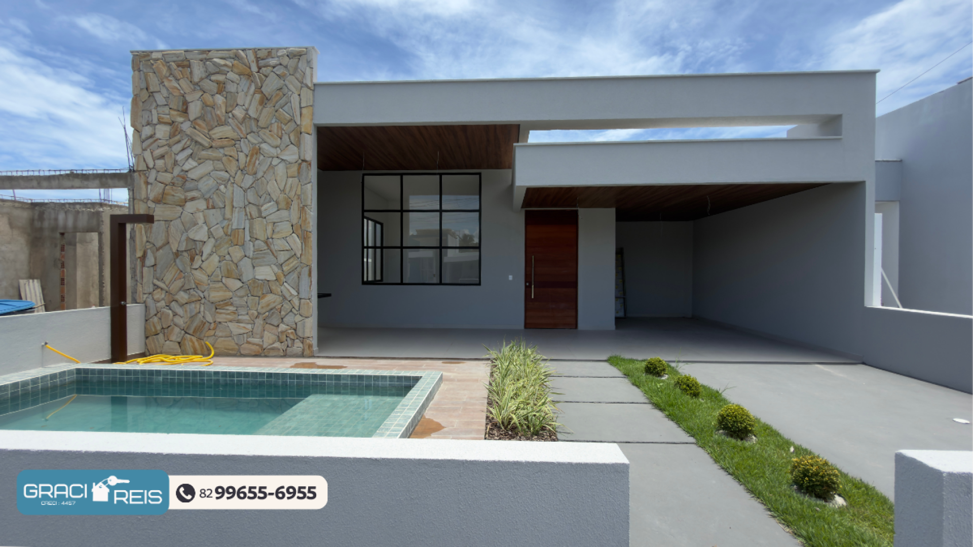 Casa à venda no Porto Manguaba em Marechal Deodoro: 3 quartos e piscina