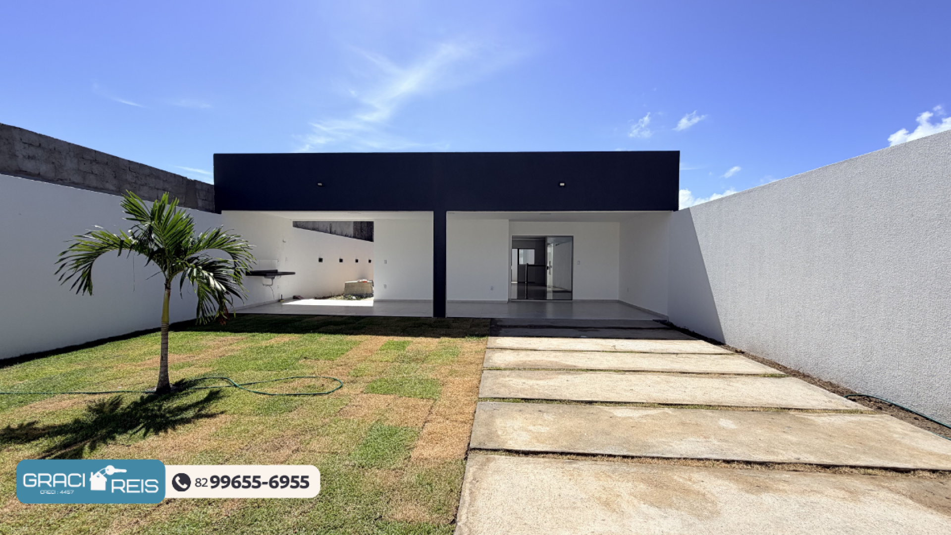 Casa Nova à Venda na Massagueira, Marechal Deodoro/AL | 3 Quartos, 1 Suíte | 300 m² de Terreno | R$ 550 Mil
