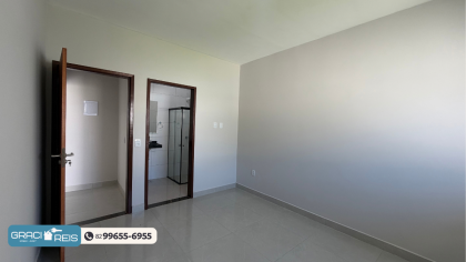 Casa nova à venda em Búzios do Francês: 3 quartos, 1 suíte e terreno de 280 m² — R$ 400 mil