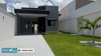 Casa nova à venda em Búzios do Francês: 3 quartos, 1 suíte e terreno de 280 m² — R$ 400 mil