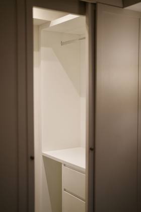 Graça 1/4 com suíte e closet