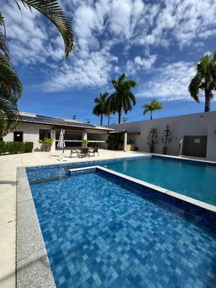 CASA EM LAURO / PALM VILLE 5/4 com 05 suítes