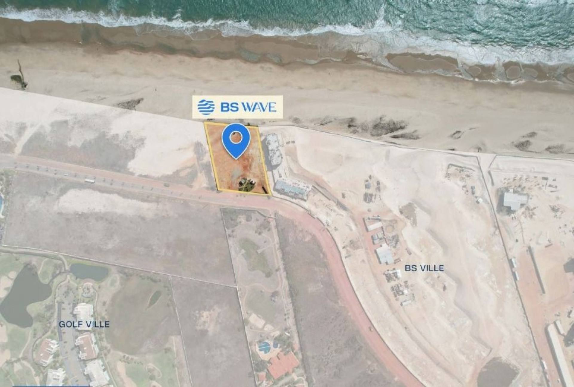 BS Wave - Apartamento com 2 dormitórios à venda, 62 m² por R$ 708.000 - Porto das Dunas - Aquiraz/CE