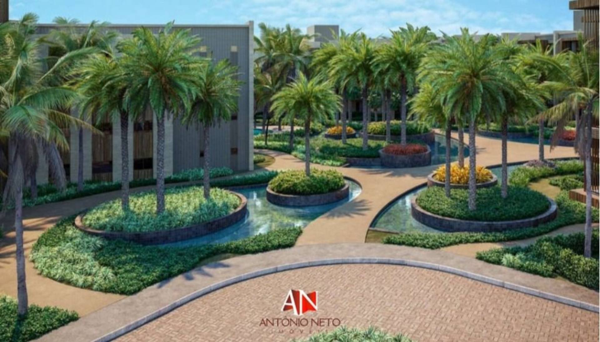 Ocean Way Riviera - Apartamento com 2 dormitórios à venda, 59 m² por R$ 595.000 - Aquiraz Riviera - Aquiraz/CE