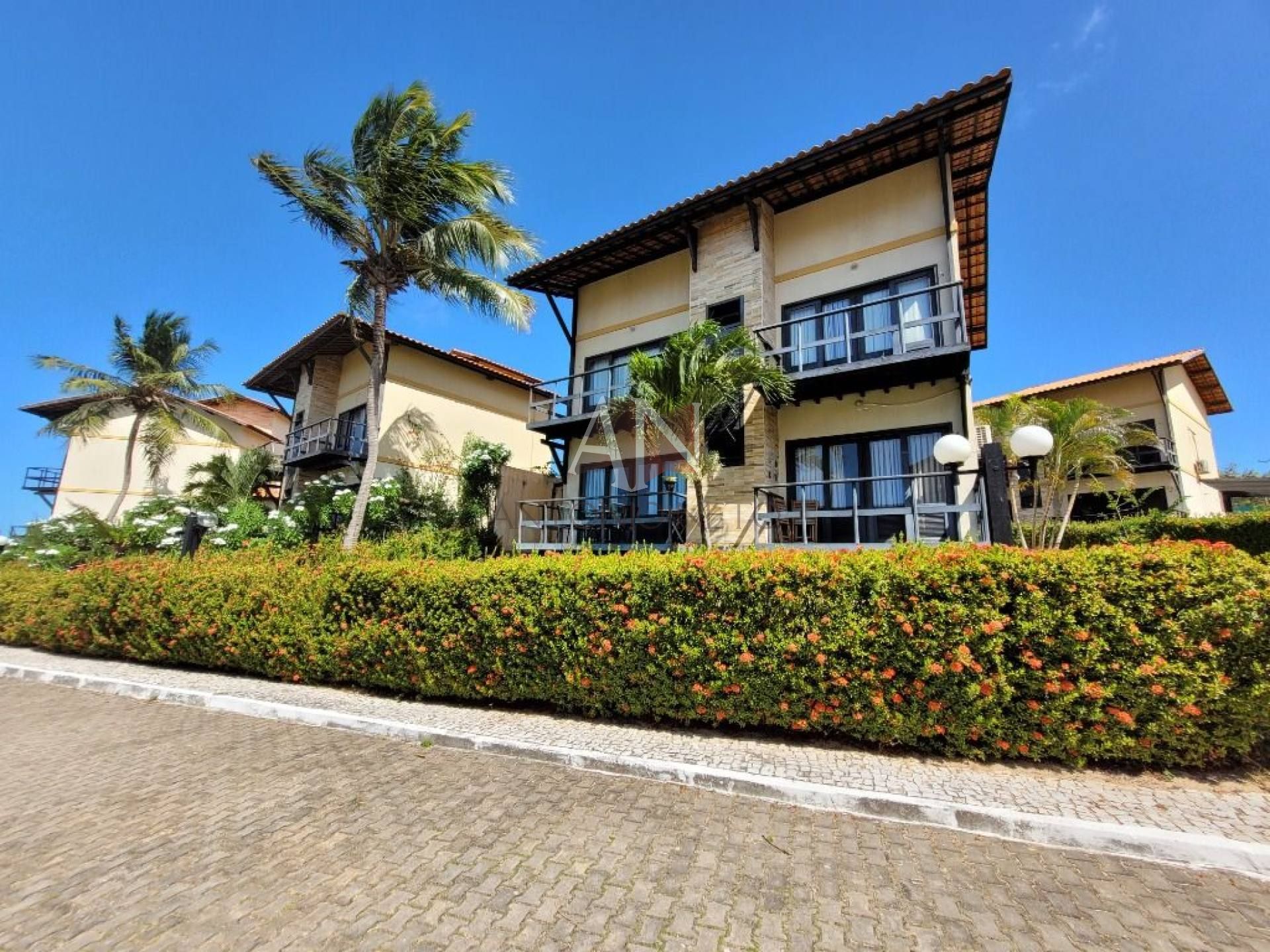 Cascais Dunas Village - Casa Duplex com 4 quartos à venda, 180 m² por R$ 1.000.000 - Porto das Dunas - Aquiraz/CE